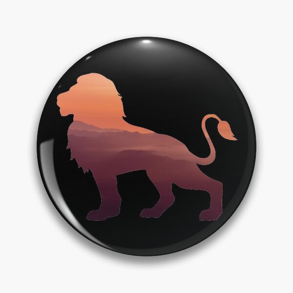 Item preview, Lion in the Mountains during Sunset designed and sold by Snilfen.