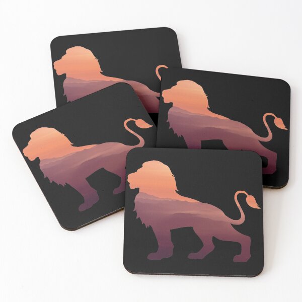 Item preview, Lion in the Mountains during Sunset designed and sold by Snilfen.