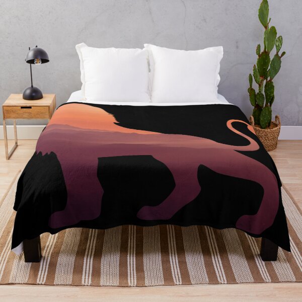 Item preview, Lion in the Mountains during Sunset designed and sold by Snilfen.