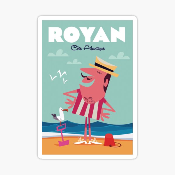 Item preview, Affiche de Royan designed and sold by GAGodel.