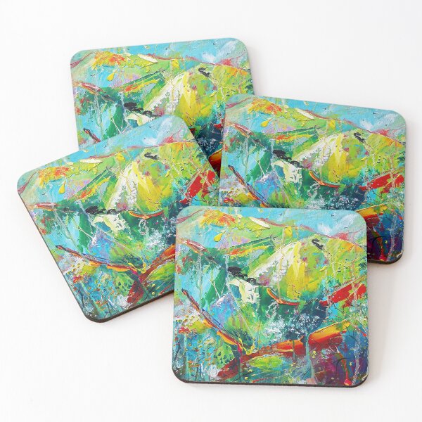 Item preview, Cumbrian fells abstract art designed and sold by AndrewAlanArt.