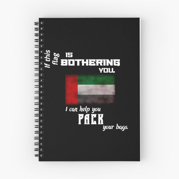 Item preview, Emirati flag - pack your bags designed and sold by 2Girls1Shirt.