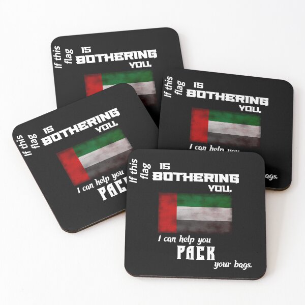 Item preview, Emirati flag - pack your bags designed and sold by 2Girls1Shirt.