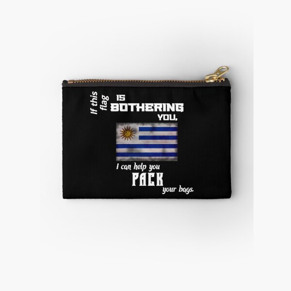 Artikelvorschau, Uruguayische Flagge - packen Sie Ihre Koffer entworfen und verkauft von 2Girls1Shirt.