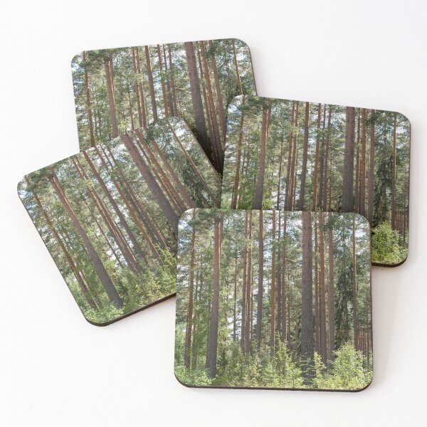 Item preview, Forest with pine trees designed and sold by EngineerGoC.