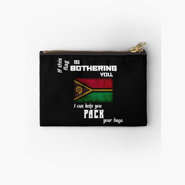 Item preview, Vanuatu flag - pack your bags designed and sold by 2Girls1Shirt.