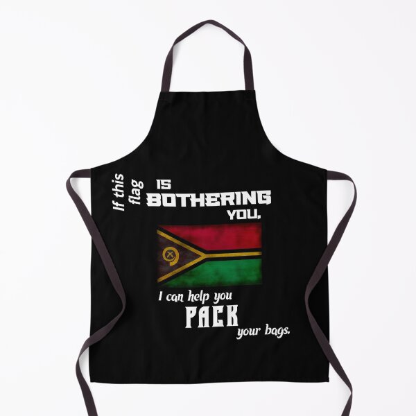 Item preview, Vanuatu flag - pack your bags designed and sold by 2Girls1Shirt.