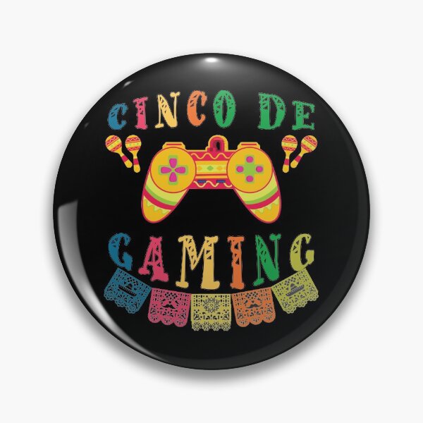 Item preview, Cinco de Gaming designed and sold by Feline Rockstars.