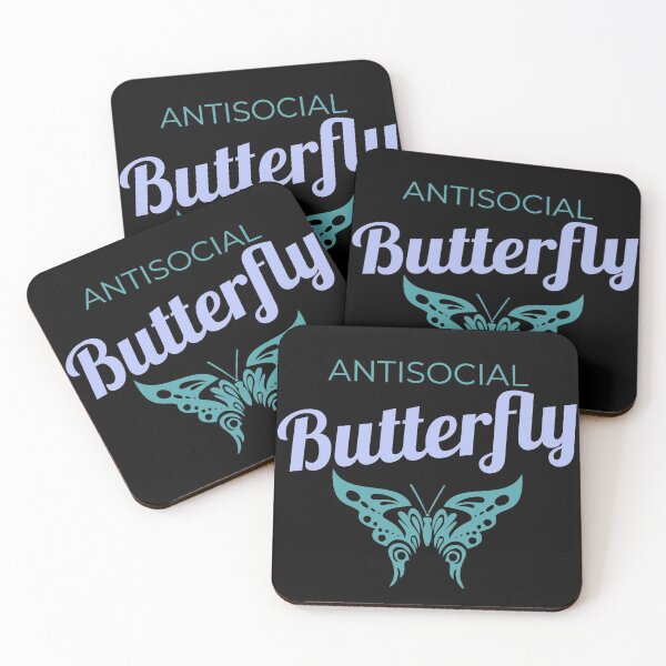 Item preview, Introverts Funny Antisocial Butterfly  designed and sold by Zurickdesigns.