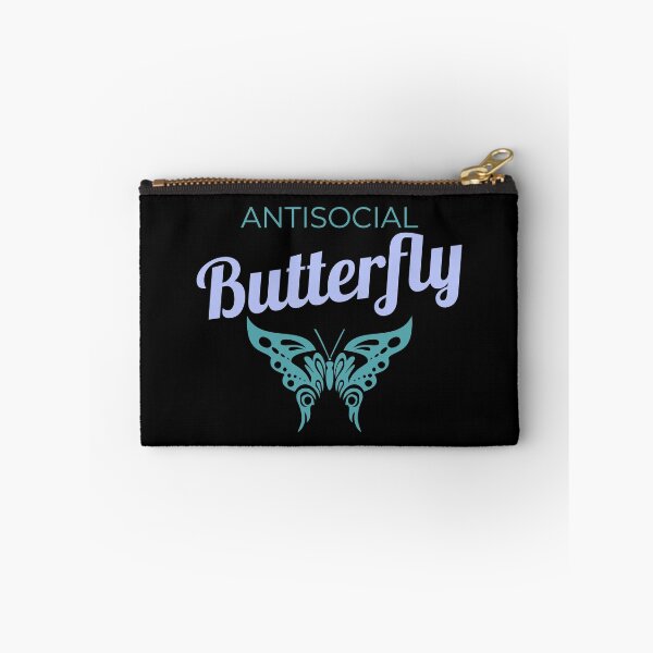 Item preview, Introverts Funny Antisocial Butterfly  designed and sold by Zurickdesigns.