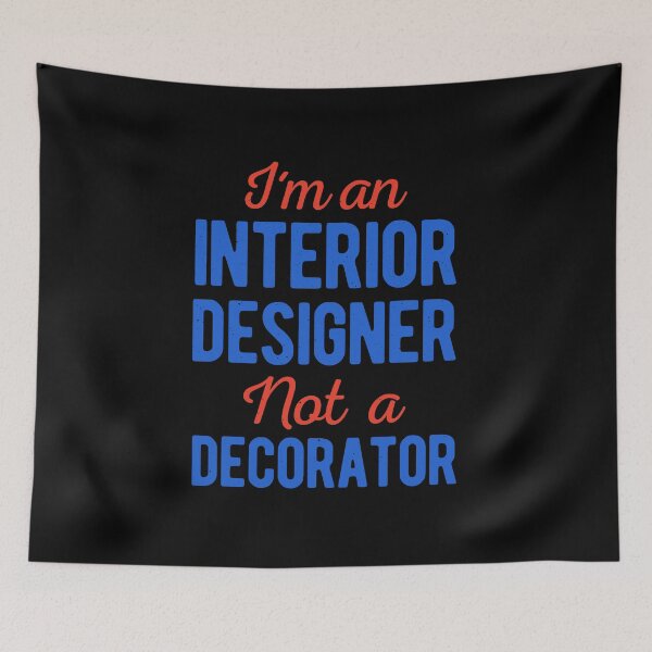 Item preview, Funny Interior Designer designed and sold by artworkbyrihen.