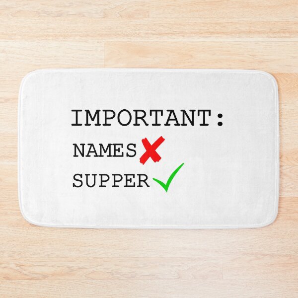 Item preview, Names aren't Important designed and sold by PorcupineQuinn.