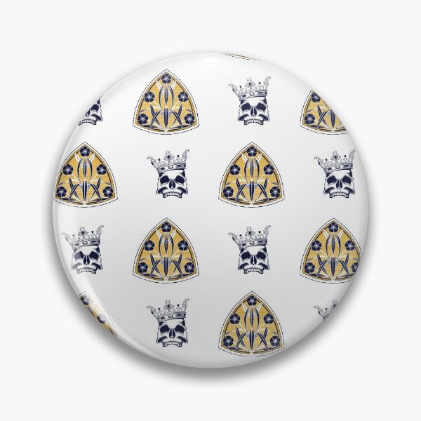 Item preview, Skull with crown and Shield Pattern | Biker Design designed and sold by beanibooi.