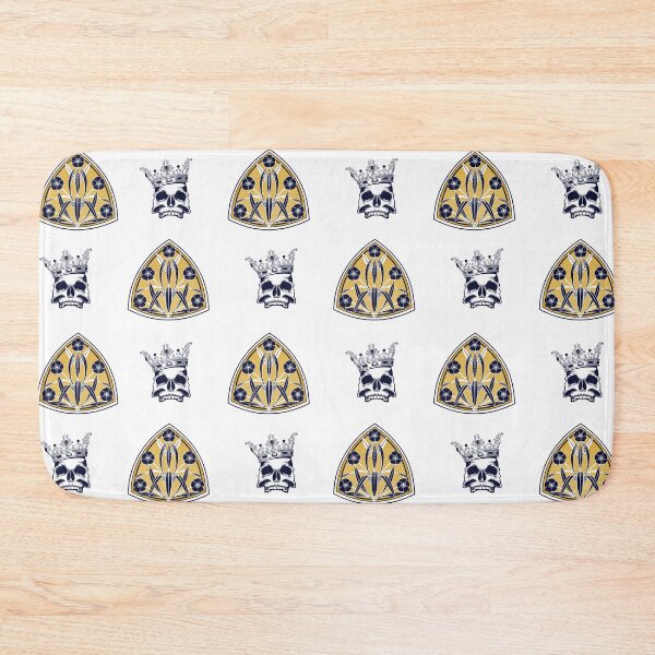 Item preview, Skull with crown and Shield Pattern | Biker Design designed and sold by beanibooi.