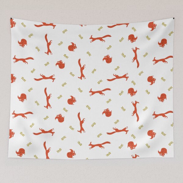 Item preview, Happy red squirrel designed and sold by nikowich.