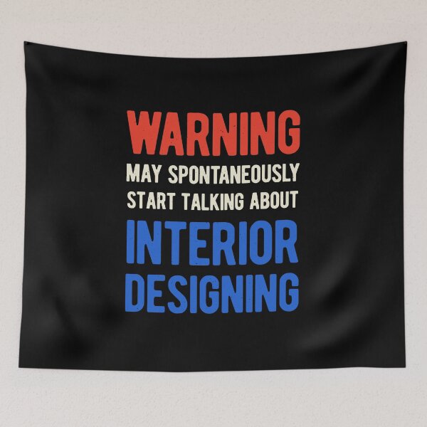 Item preview, Funny Interior Designer designed and sold by artworkbyrihen.