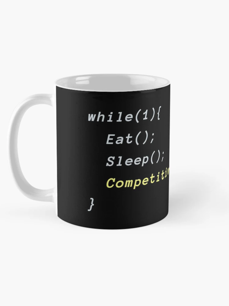 Thumbnail 5 of 6, Coffee Mug, Competitive Programming designed and sold by Mechashadow.
