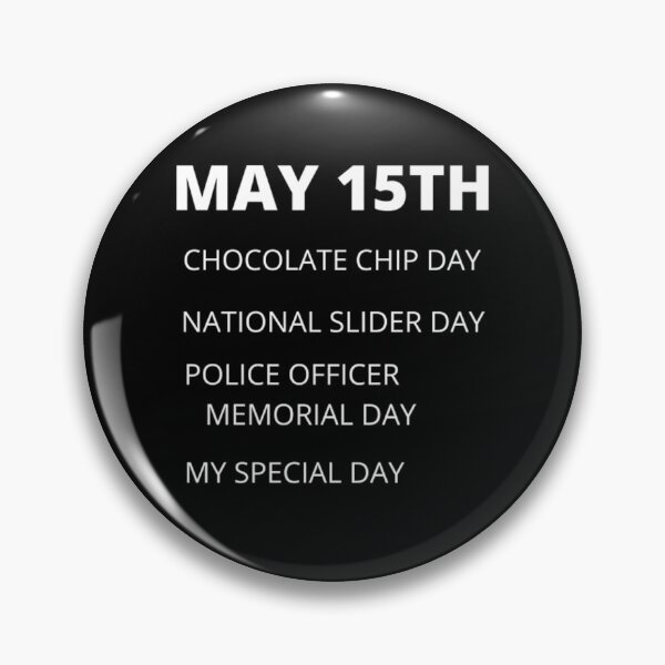 Item preview, Daily holidays - May 15th designed and sold by edwardtiptonart.