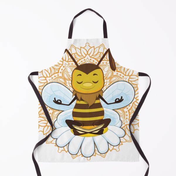 Item preview, cute wholesome Bee yoga designed and sold by Cats26 Store .