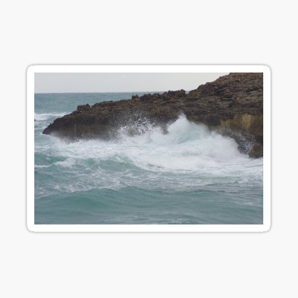 Wave meets Rock Sticker