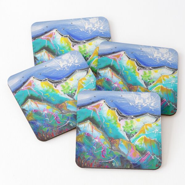 Item preview, Cumbrian fells abstract art #2 designed and sold by AndrewAlanArt.