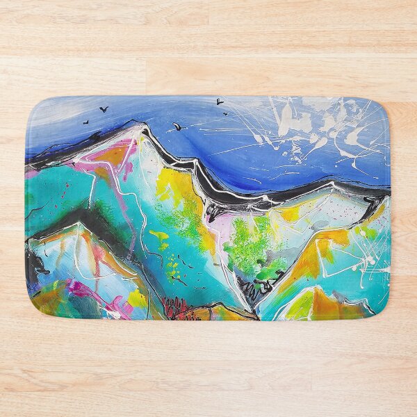 Item preview, Cumbrian fells abstract art #2 designed and sold by AndrewAlanArt.