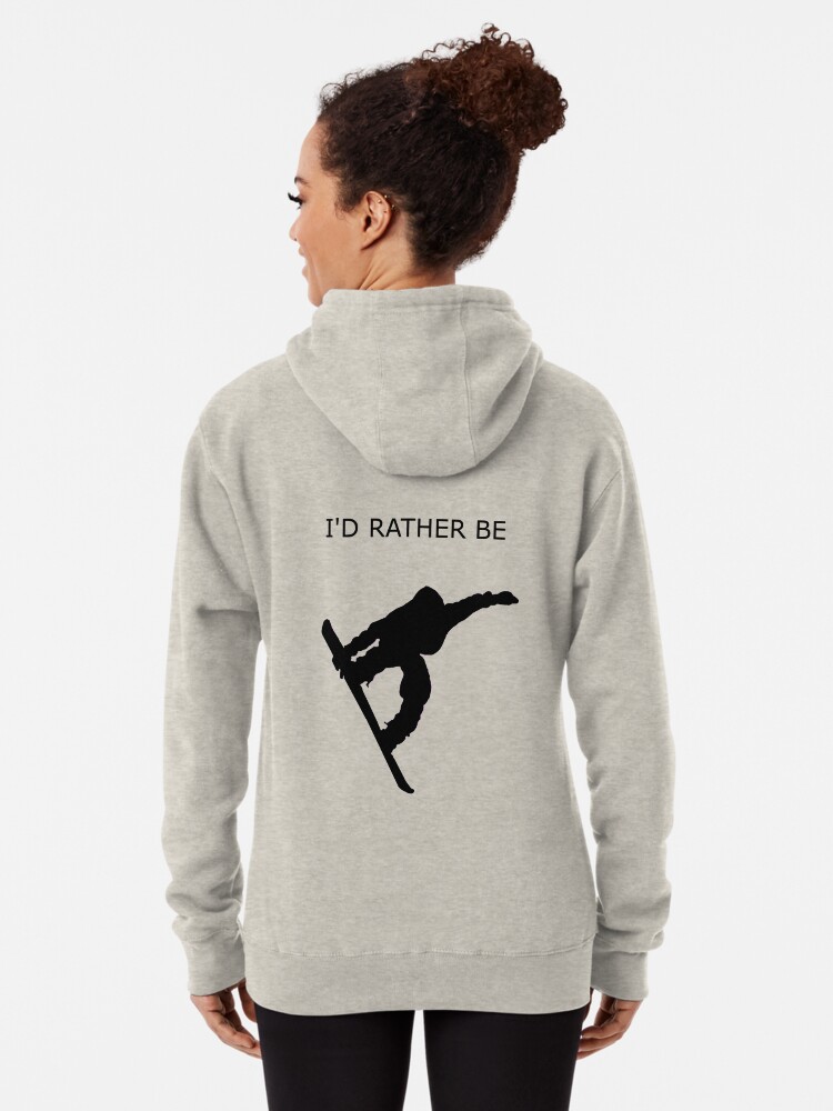 snowboarding pullover