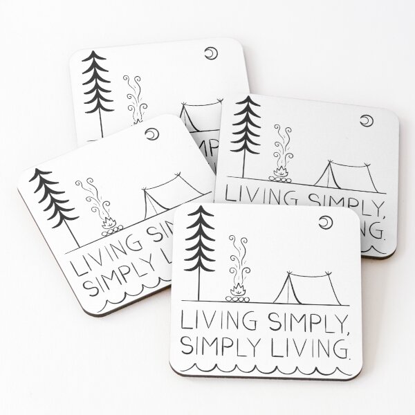 Item preview, Digital Nomad: Living simply, simply living design  designed and sold by ChriseryMerch.