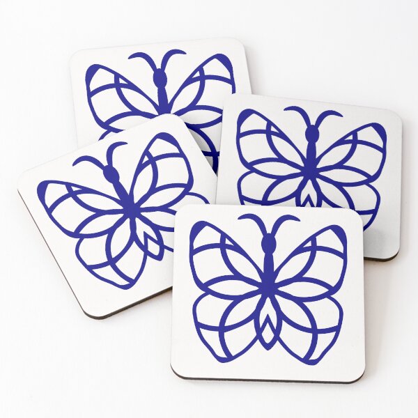 Item preview, Blue butterfly mandala designed and sold by Tanja Dianova.