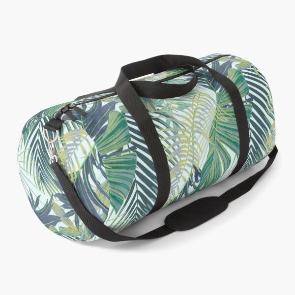Item preview, Tropical pattern with yellow and green and blue exotic foliage designed and sold by ANAKOTO.