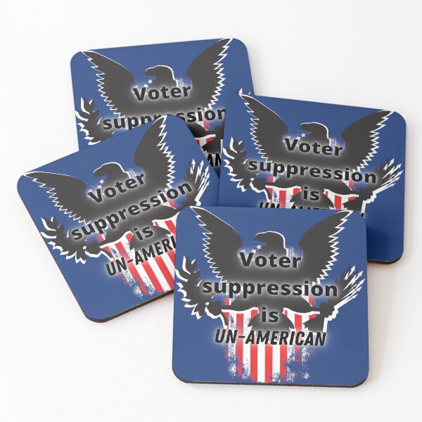 Item preview, Vote suppression is un-american designed and sold by Cheerocki.