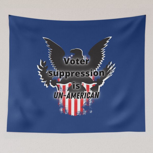 Item preview, Vote suppression is un-american designed and sold by Cheerocki.