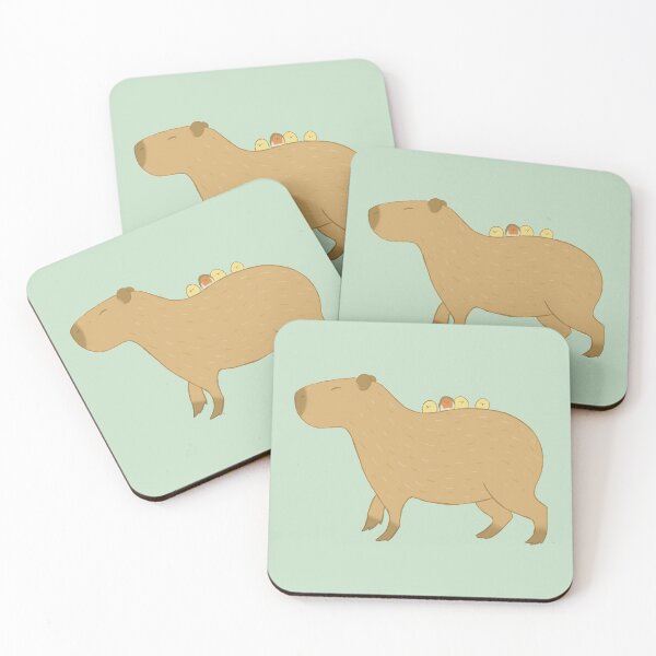Item preview, Capybara and friends designed and sold by Milanicole.