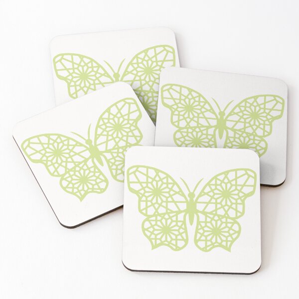 Item preview, Green butterfly mandala designed and sold by Tanja Dianova.