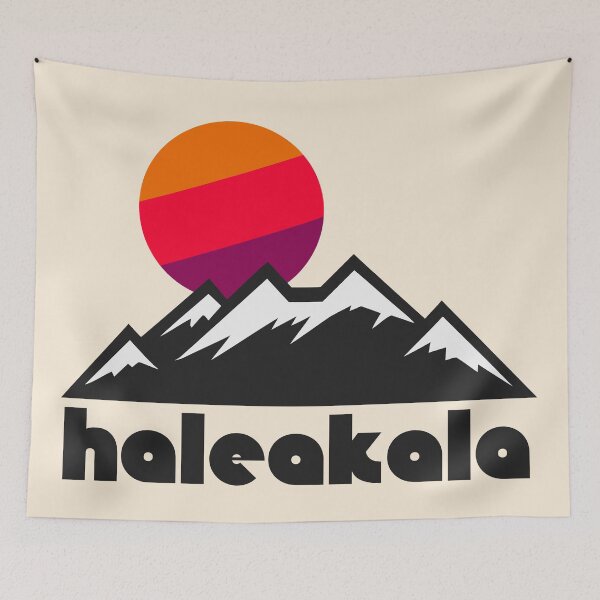 Item preview, Retro Haleakala ))(( Tourist Souvenir National Park Design designed and sold by acquiesce13.