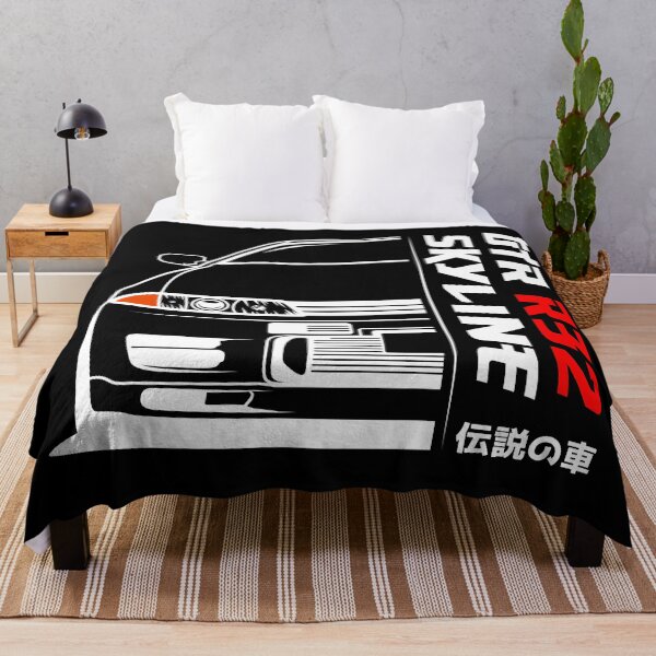 Front JDM R32 Throw Blanket