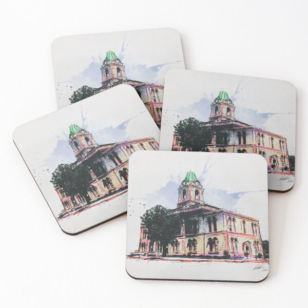 Item preview, Abstract Springfield TN Courthouse  designed and sold by DAN13L.