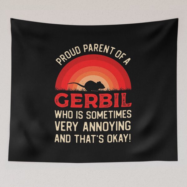 Item preview, Funny Gerbil designed and sold by artworkbyrihen.