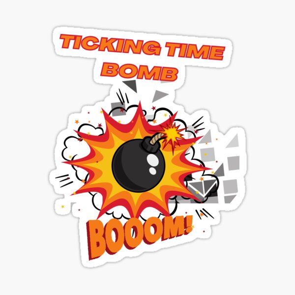 ticking-time-bomb-sticker-by-madprintsdesign-redbubble