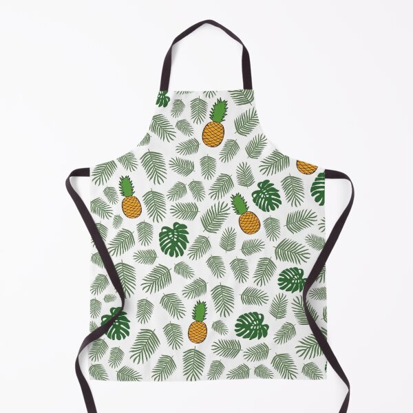 Item preview, Tropical Green Leaves And Pineapple Pattern designed and sold by Barolina.