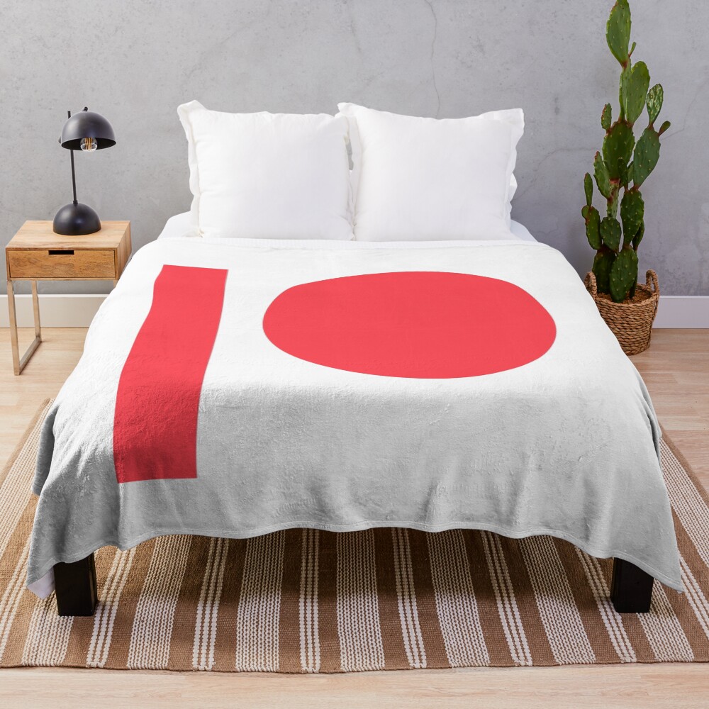Patreon Logo Icon Gift for Patreon Fan Throw Blanket