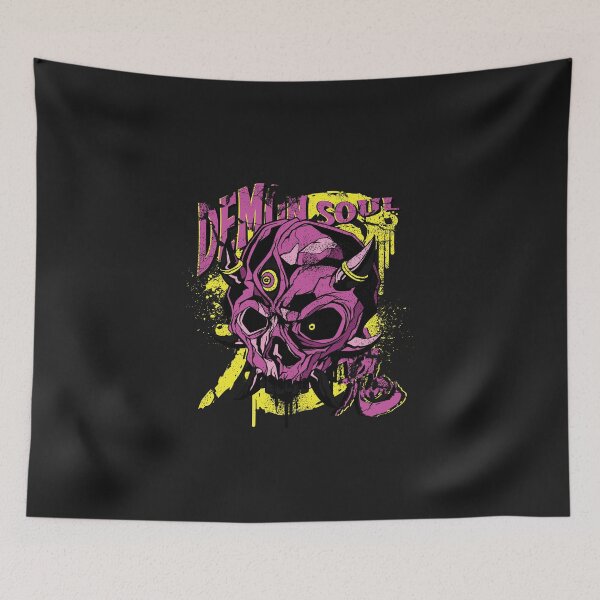 Item preview, Japanese demon skull devil creepy scary, Japanese Horned Demon Skull Devil oni Harajuku designed and sold by T. MINISTRY.