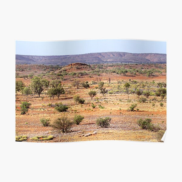 Central Australian Rainbow Poster