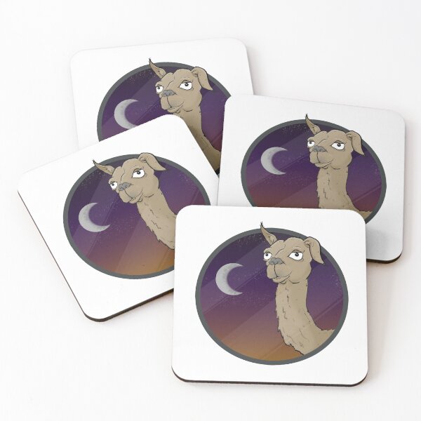 Item preview, Calm Llama (Night) designed and sold by SunnyMike.