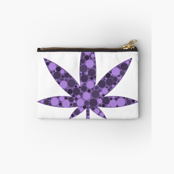 Item preview, Purple Circles Cannabis Leaf designed and sold by John Uttley.