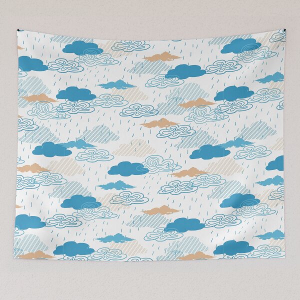 Item preview, Blue Rainy Day designed and sold by FlinArt.