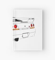 Nissan Skyline R33 GT-R (semi back) Hardcover Journal
