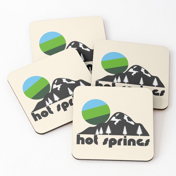 Item preview, Retro Hot Springs ))(( Tourist Souvenir National Park Design designed and sold by acquiesce13.