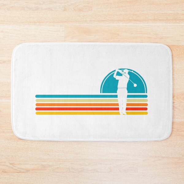 Item preview, Male Golf Swing Stripes Sunset designed and sold by doucelune.