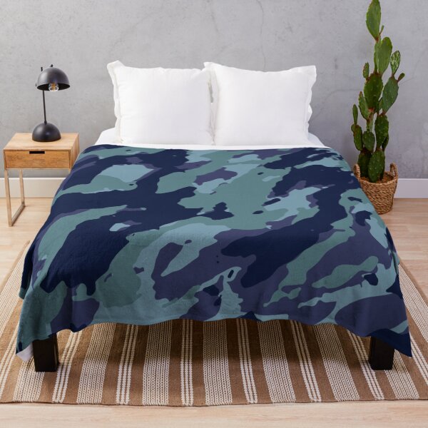 Item preview, Blue camouflage pattern designed and sold by DerSenat.